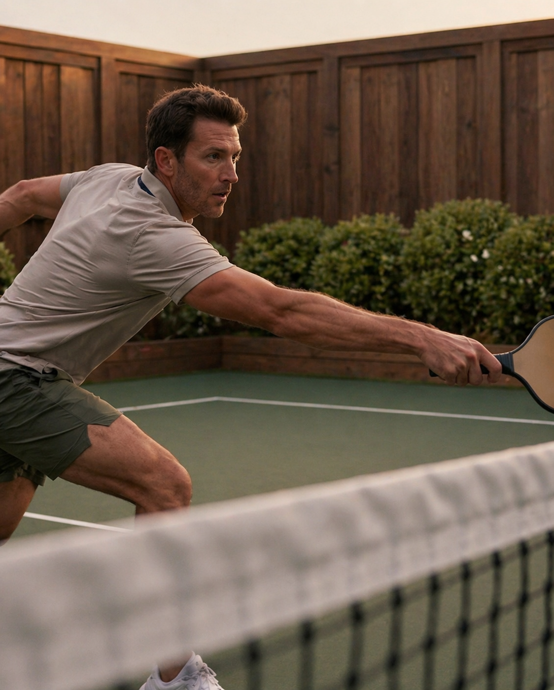 Pickleball player
